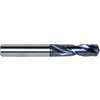 13/32 Inch Dia. x 12 mm Shank x 55 mm Flute Length x 102 mm OAL - 3xD - 140° - TiAlN - 2 Flute - External Coolant - DIN 6535 HA Solid Carbide Drill - ID: PT400624883