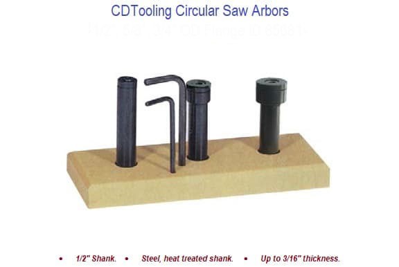 3 PIECE CIRCULAR SAW ARBOR SET - ID: 85681-3900-0150