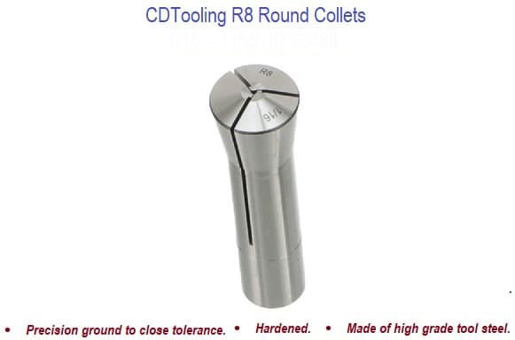 11/16 INCH R8 ROUND COLLET Pack of 1 - ID: 20488-3900-0820